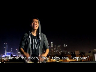 a chinese man raps in 6 languages. including in russian. (rap song in 6 different languages) (not vine)