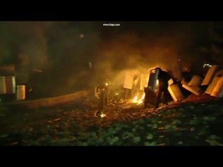 euromaidan militants burn molotov cocktails to the police (berkut and vv) euromaidan euromaidan revolution revolution