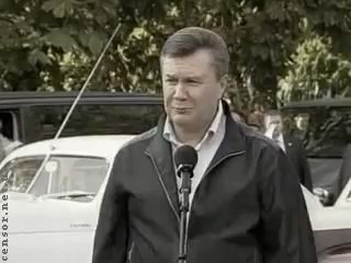 yanukovych: let's not talk about the bad, but we'll do it better